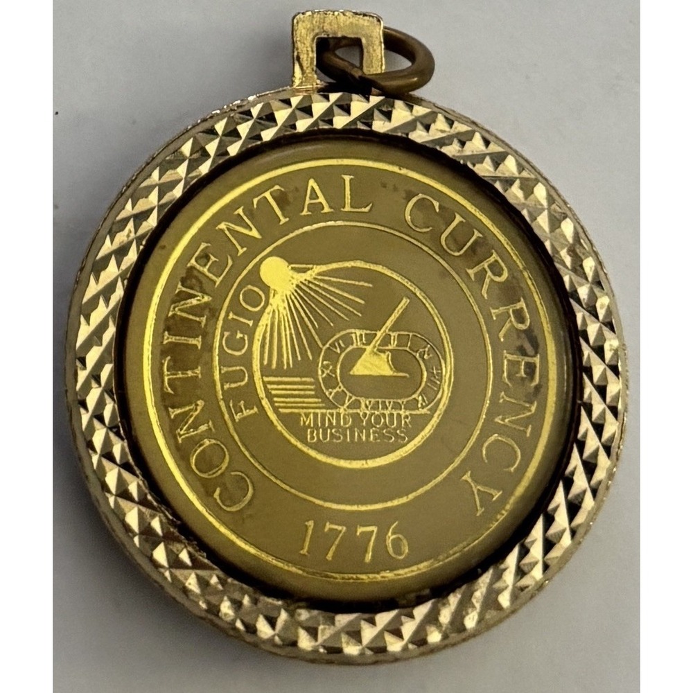 Veg 1975 Christ Church 85 Yrs‎ Commemorative Medallion Pendant- 1776 Continental